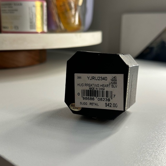 Juicy Couture Silver Heart Earrings - Picture 2 of 7